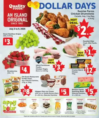 Quality Foods flyer (valid until 16-07)