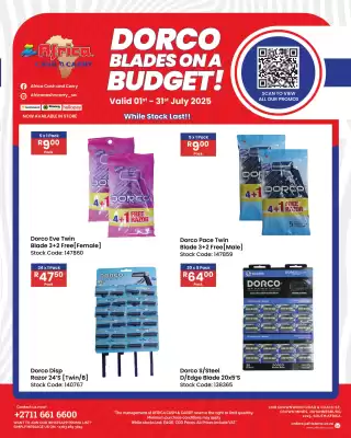 Africa Cash and Carry catalogue (valid until 31-07)