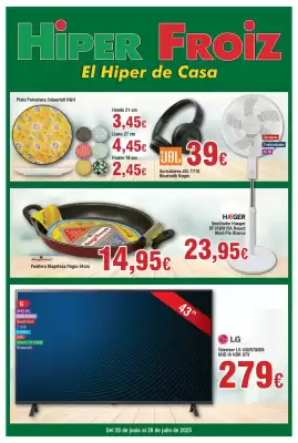 Folleto FROIZ (válido hasta el 28-07)