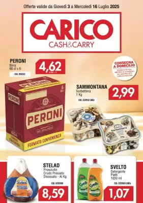 Volantino Carico Cash & Carry (valido fino al 16-07)