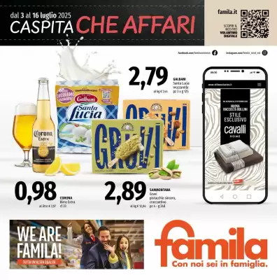 Volantino Famila (valido fino al 16-07)