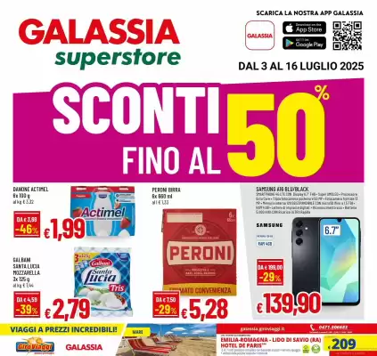 Volantino Galassia (valido fino al 16-07)