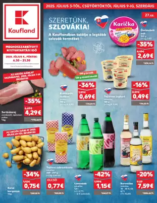 Kaufland SK akciós újság