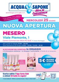 Volantino Acqua & Sapone Pagina 1