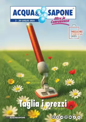 Volantino Acqua & Sapone (valido fino al 20-07)
