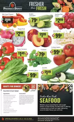 Produce Depot flyer (valid until 8-07)