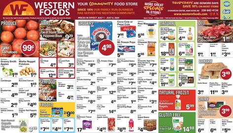 Western Foods flyer week 27 Page 1