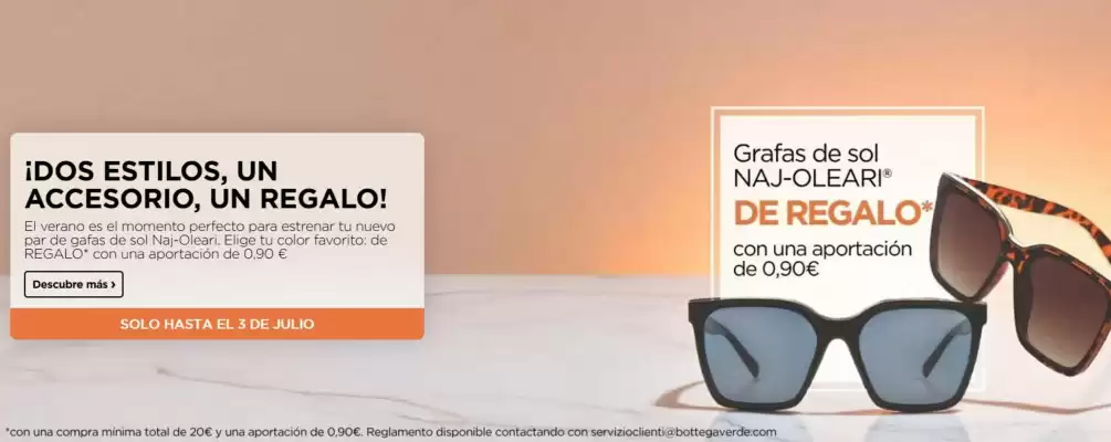 Folleto Bottega Verde (válido hasta el 3-07)