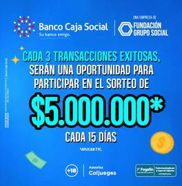 Catálogo Banco Caja Social Página 3