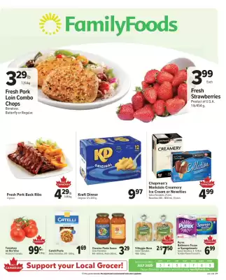 Family Foods flyer (valid until 9-07)