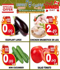 Ugarit Market flyer week 27 Page 1