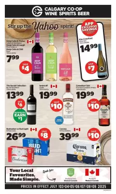 Calgary Co-op flyer (valid until 9-07)
