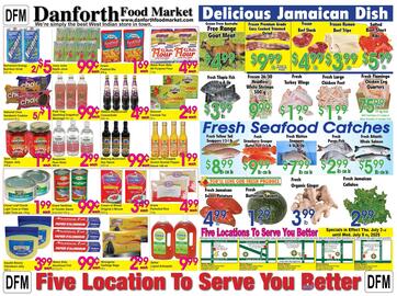Danforth Food Market flyer week 27 Page 1