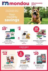 Mondou flyer week 27 Page 1