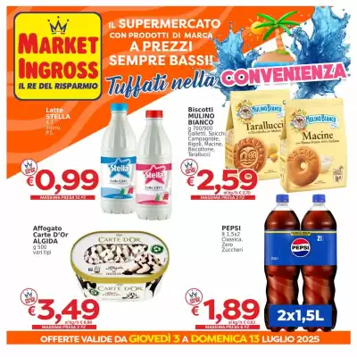 Volantino Market Ingross (valido fino al 13-07)