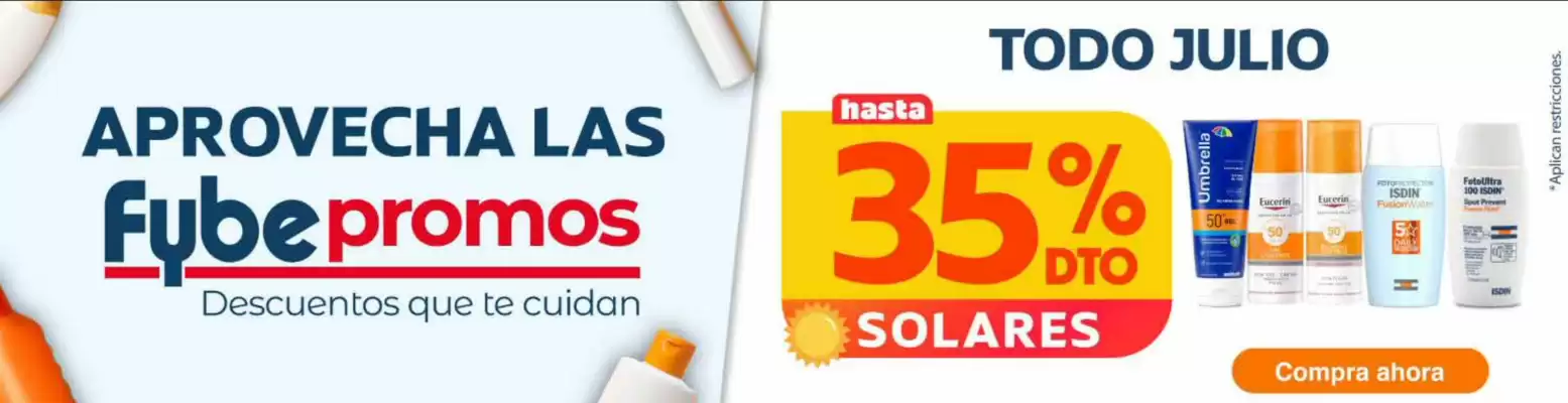 Catálogo Fybeca (válido hasta 31-07)