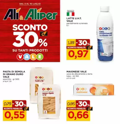 Volantino Alì Supermercati (valido fino al 17-07)