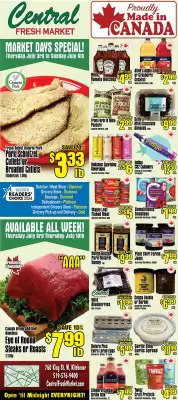 Central Fresh Market flyer (valid until 9-07)