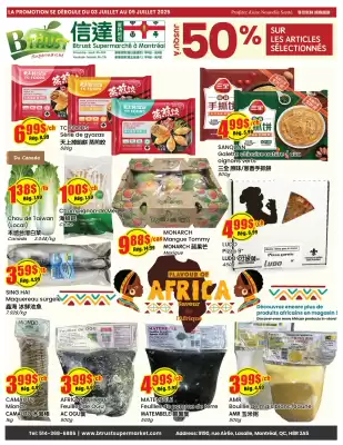 Btrust Supermarket flyer (valid until 9-07)