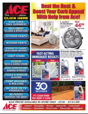 Ace Hardware Weekly Ad (valid until 31-07)
