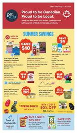 Petvalu flyer week 27 Page 1