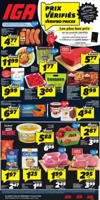 IGA flyer (valid until 10-07)