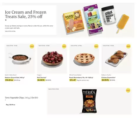 Whole Foods Market flyer (valid until 8-07)