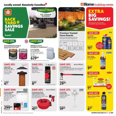 Home Hardware flyer (valid until 16-07)