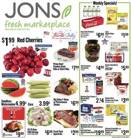 Jons International Weekly Ad week 27 Page 1