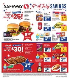 Safeway Weekly Ad week 27 Page 1