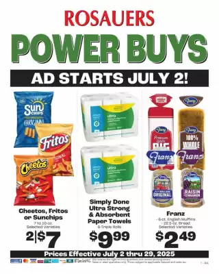 Rosauers Weekly Ad (valid until 29-07)