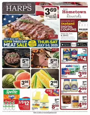Harp's Market Weekly Ad (valid until 8-07)