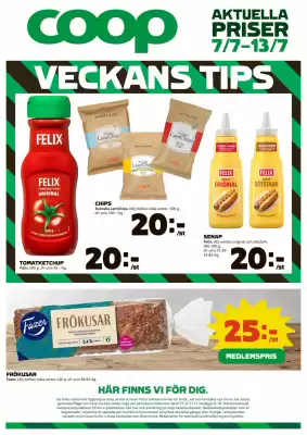 Coop reklamblad (giltig till och med 13-07)