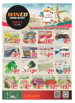 WinCo Food Mart flyer (valid until 9-07)
