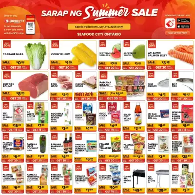 Seafood City Supermarket flyer (valid until 9-07)