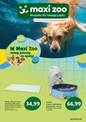 Maxi Zoo gazetka (ważność do 31-08)