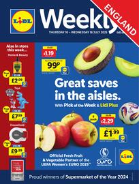 Lidl leaflet week 28 Page 1
