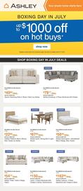 Ashley Furniture flyer week 27 Page 1