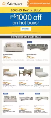 Ashley Furniture flyer (valid until 9-07)