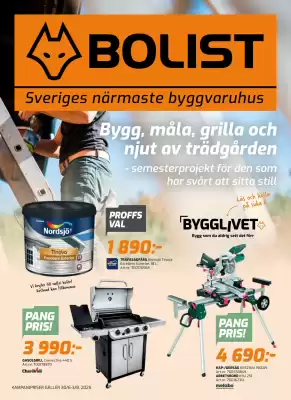 Bolist reklamblad