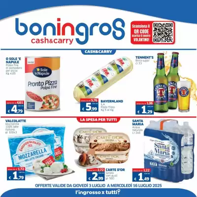 Volantino Boningros Cash and Carry (valido fino al 16-07)