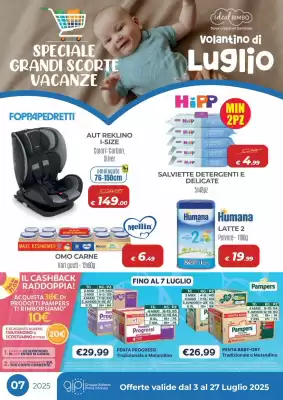 Volantino Ideal Bimbo