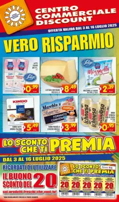 Volantino Centro Commerciale Discount