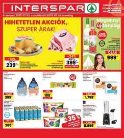 Interspar akciós újság hét 27 Oldal 1