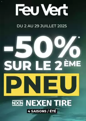 Catalogue Feu Vert (valable jusqu'au 29-07)