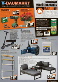 V Baumarkt Prospekt woche 28 Seite 1
