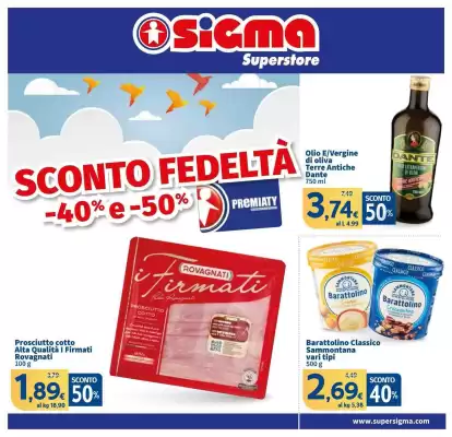 Volantino Sigma Superstore