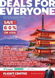 Flight Centre catalogue Page 1