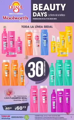Catálogo Woolworth (válido hasta 21-07)
