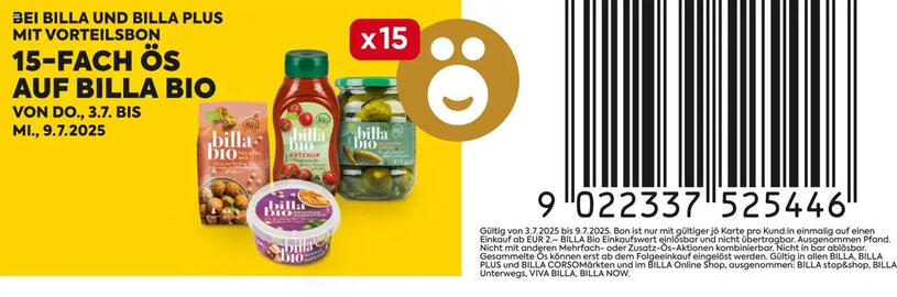 Billa Flugblatt woche 27 Seite 1